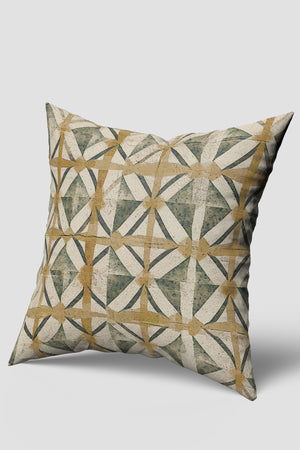 Soyut Modern Geometrik Desenli Kırlent Kılıfı