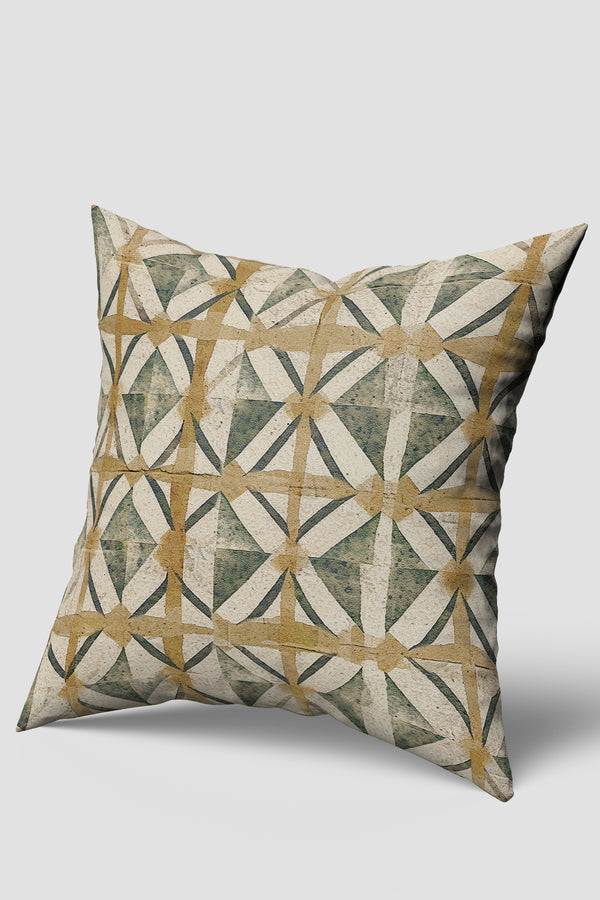 Soyut Modern Geometrik Desenli Kırlent Kılıfı