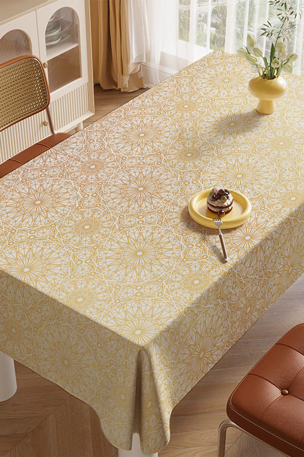 Sarı Ramazan Temalı Masa Örtüsü