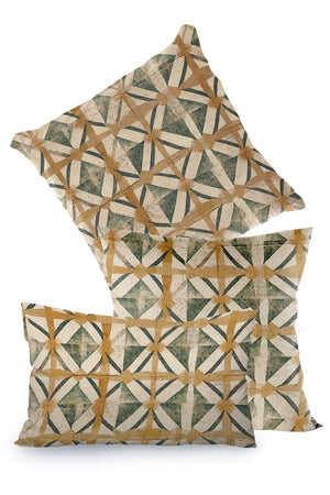 Soyut Modern Geometrik Desenli Kırlent Kılıfı
