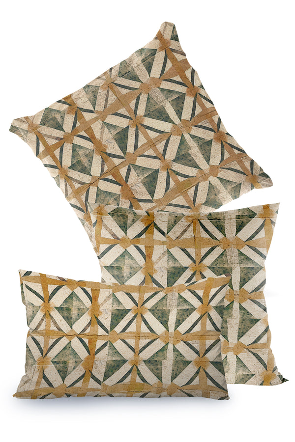 Soyut Modern Geometrik Desenli Kırlent Kılıfı