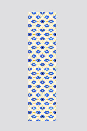 Nazar Boncuğu Desenli Runner 40X140