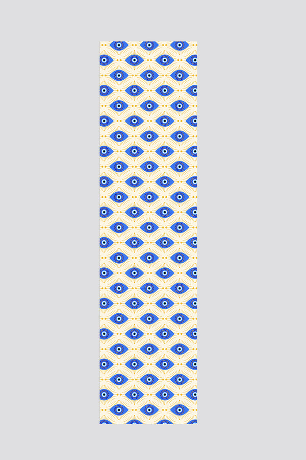 Nazar Boncuğu Desenli Runner 40X140