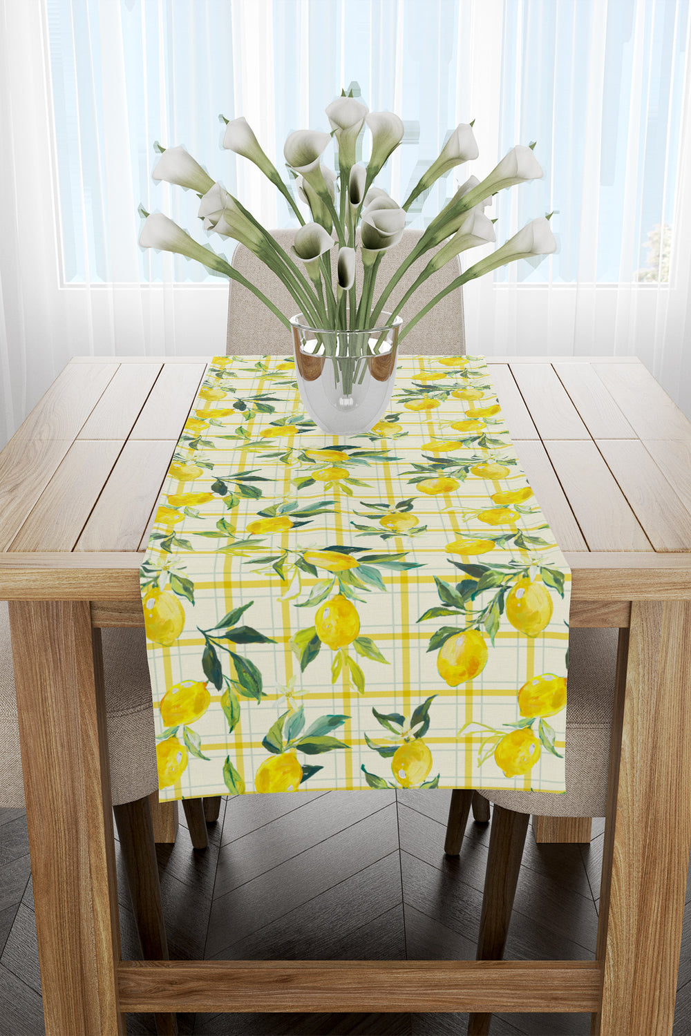 Limon Pötikare Desenli Runner 40x220