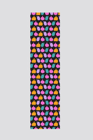 Çok Renkli Balkabağı Desenli Runner 40x220
