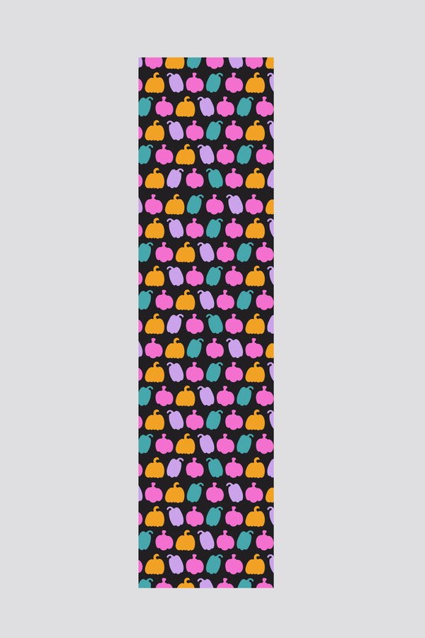 Çok Renkli Balkabağı Desenli Runner 40x220