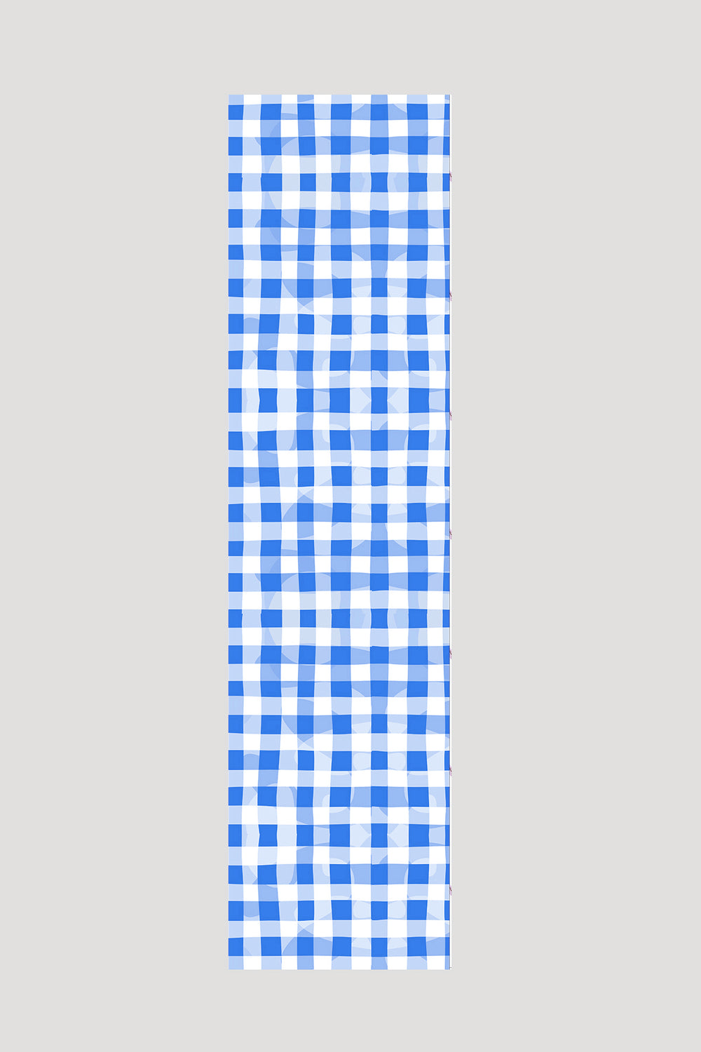 Mavi Beyaz Kareli Runner 40X140