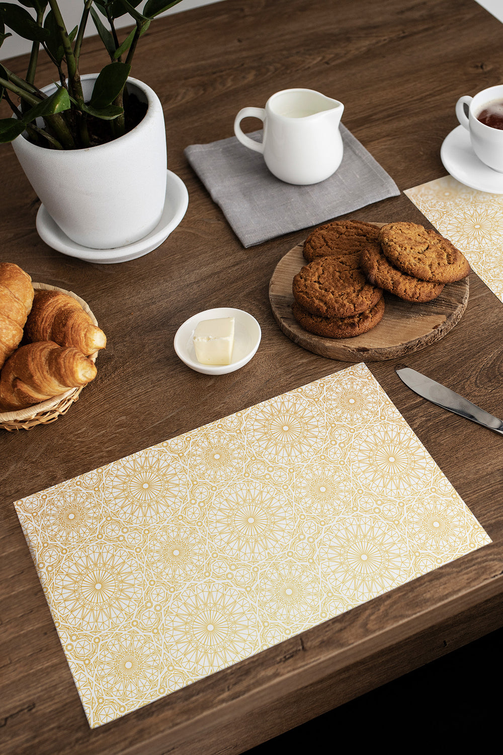Sarı Ramazan Temalı 4'lü Supla Amerikan Servisi Seti