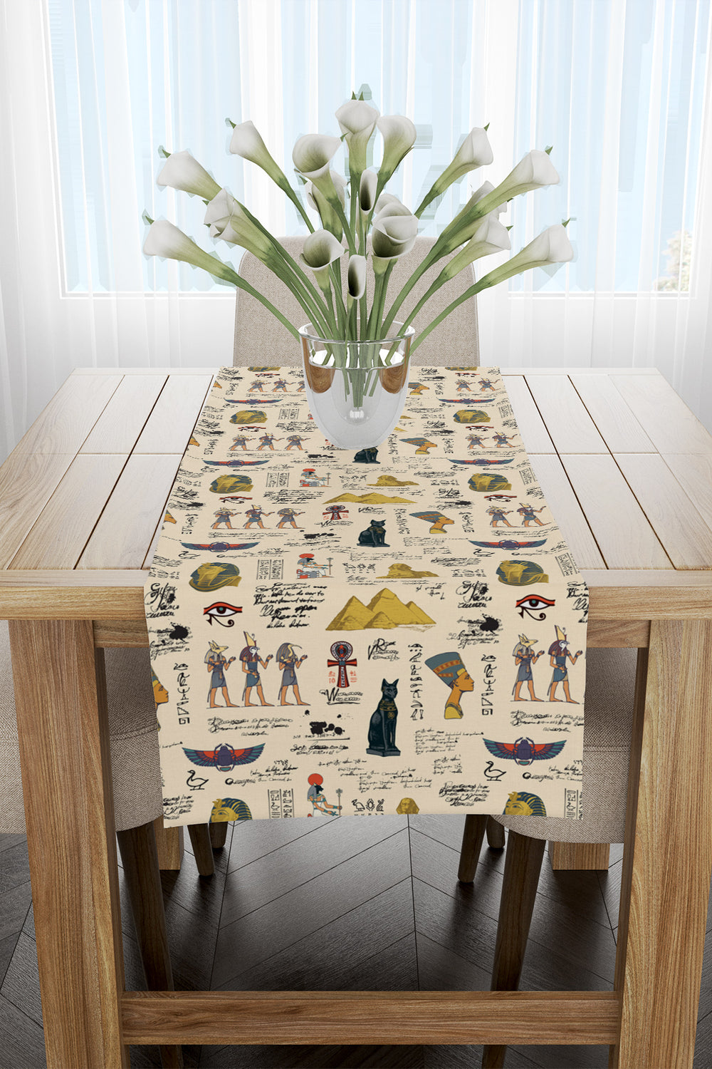 Antik Mısır Temalı Runner 40X220